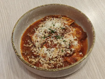Ravioli al Bolognese